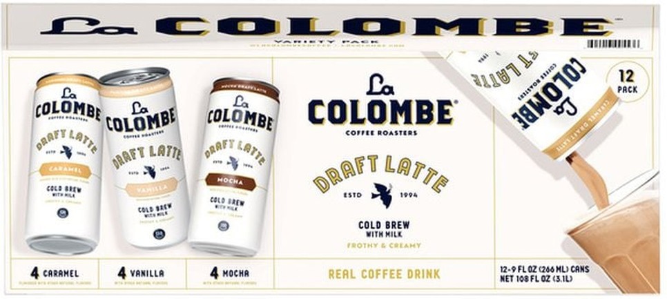 Draft Latte Cold Brew with Milk, Variety Pack, 9 fl oz, 12-count