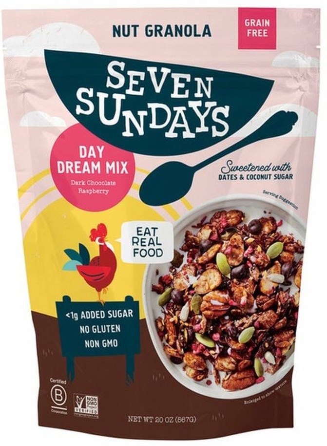 Dark Chocolate Raspberry Nut Granola, 20 oz