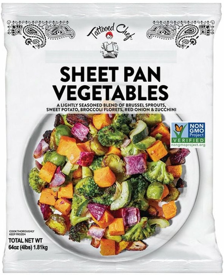 Sheet Pan Vegetables, 4 lbs