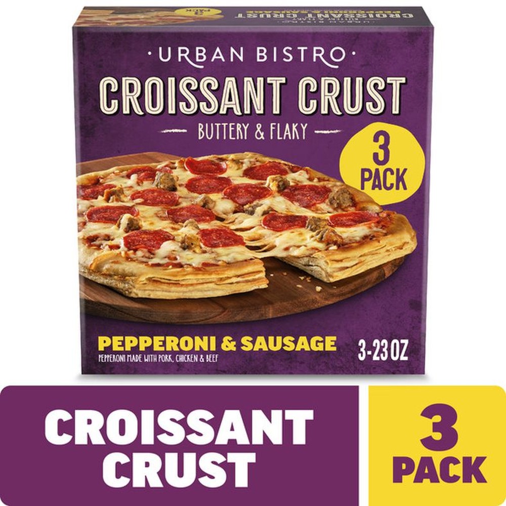 Croissant Crust Pizza, 3-count