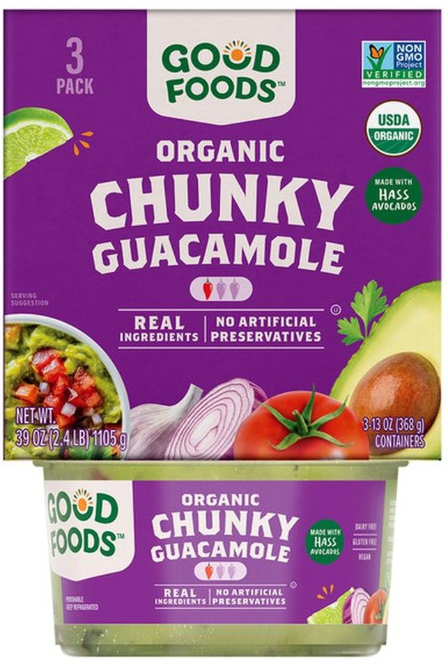 Organic Guacamole, 13 oz, 3-count