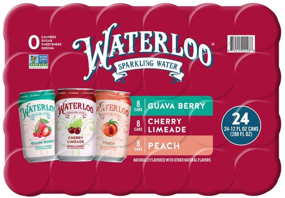Water Variety Pack Cans, 24 x 12 fl oz