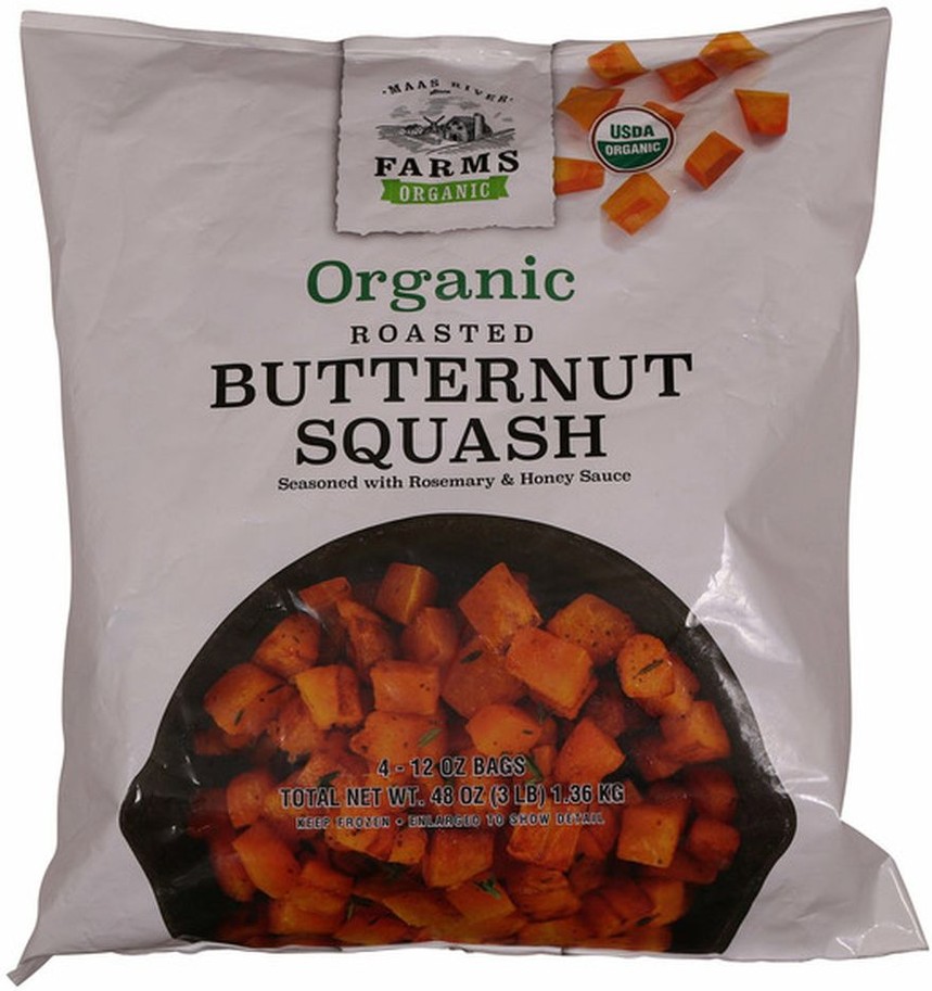 Organic Roasted Butternut Squash, 12 oz, 4 count