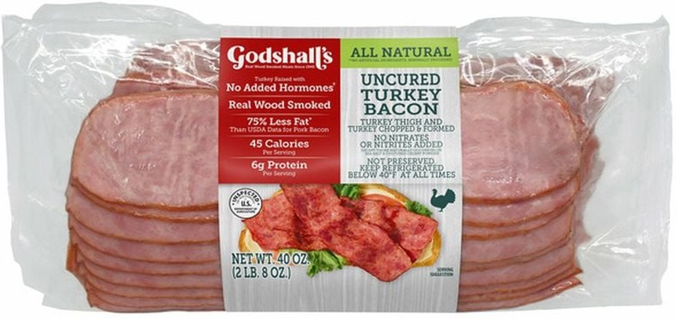 Uncured Turkey Bacon, 40 oz