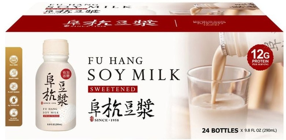 Sweetened Soy Milk, 9.8 fl oz, 24-count