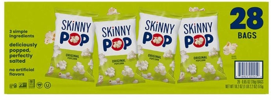 Popcorn, 0.65 oz, 28 ct