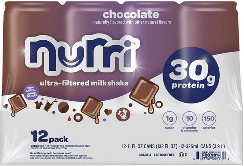 30g Protein Shake, Chocolate, 11 fl oz, 12-pack