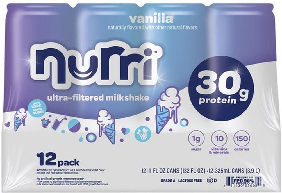 30g Protein Shake, Vanilla, 11 fl oz, 12-pack