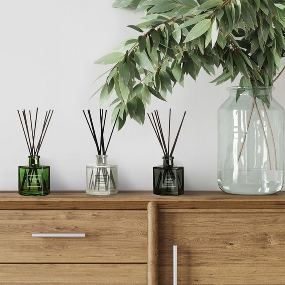 Geo Reed Diffuser Set 6oz, 3-pack