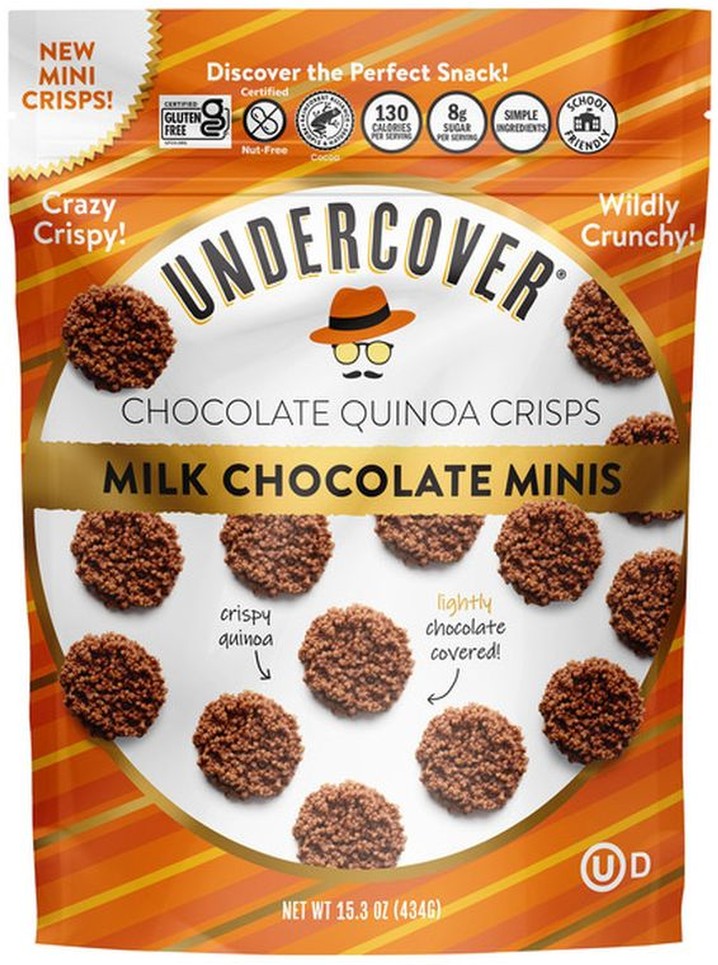 Milk Chocolate Quinoa Mini Chocolates Crisps, 15.3 oz