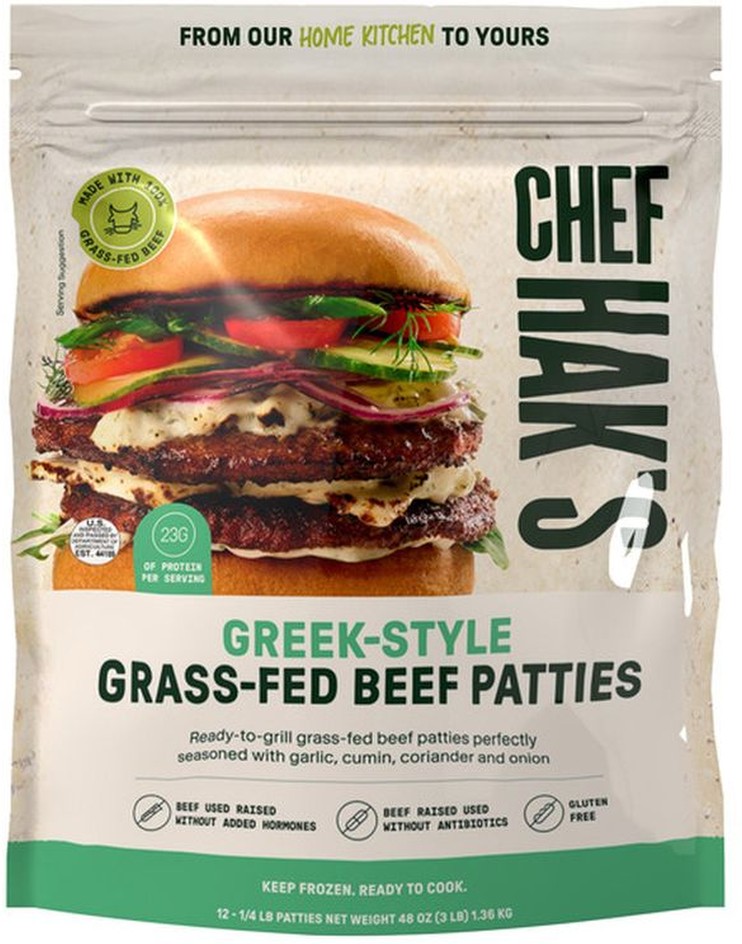Grass Fed Beef Patties, 3 lb