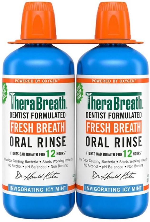 Icy Mint Oral Rinse, 33.8 fl oz, 2-pack