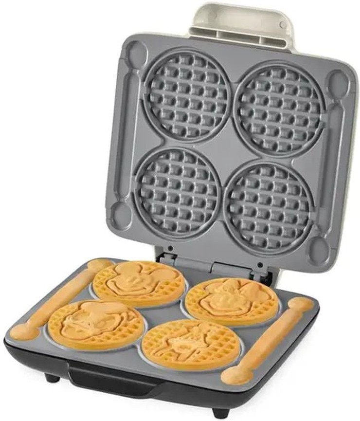 Disney Mickey and Friends No-Drip Waffle Maker