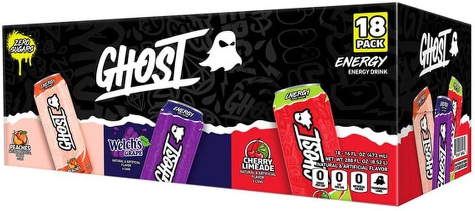 Energy Drink Variety Pack, 16 fl oz, 18-count