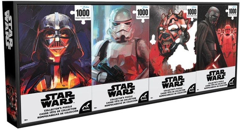 Novelty 4-pack Collector Puzzle, Assorted Characters