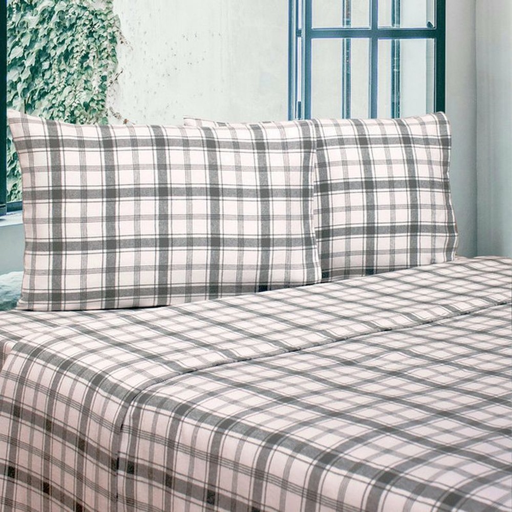 Portuguese Flannel 4-piece Sheet Sets, King, Assorted Designs