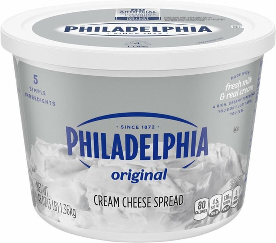 Cream Cheese Spread, 3 lbs