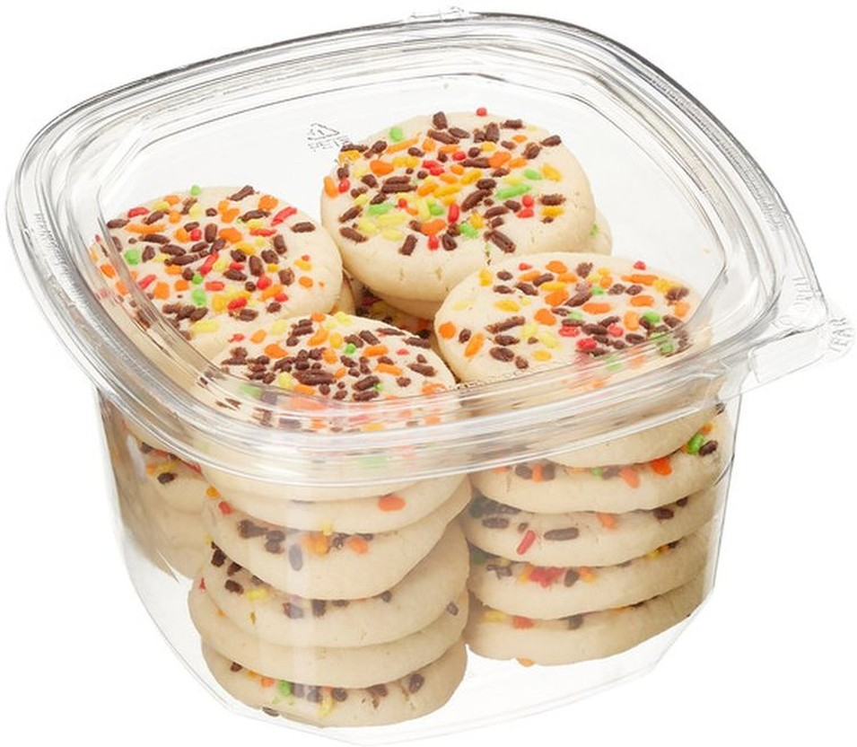 Sugar Cookies With Fall Sprinkles, 24-count