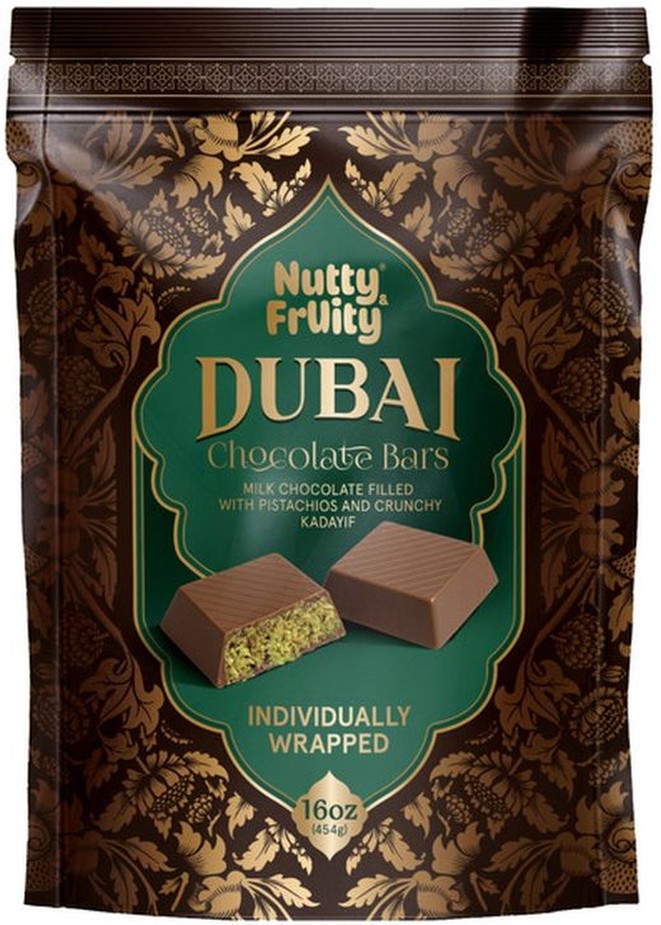 Dubai Chocolate Bars, 16 oz