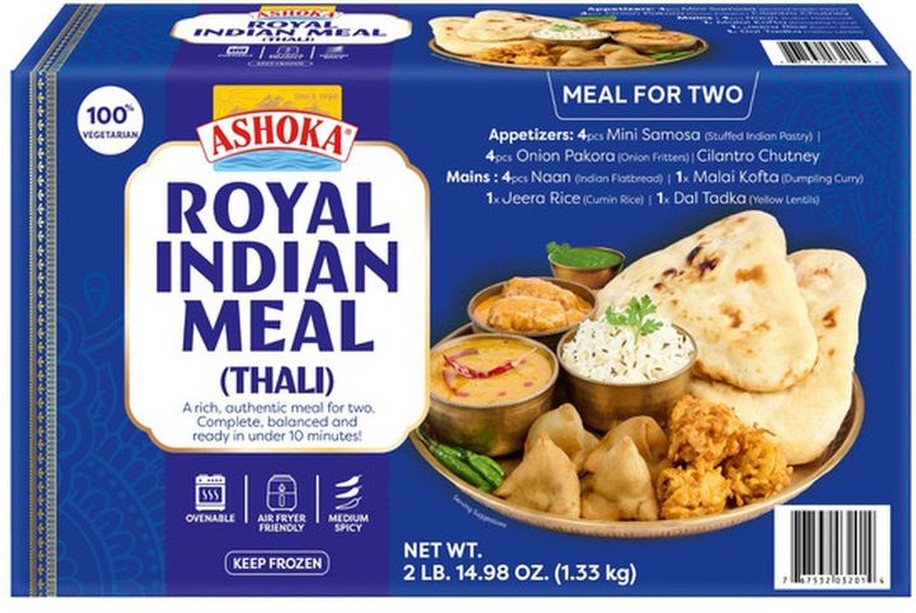 Royal Indian Thali Meal for Two, 46.88 oz
