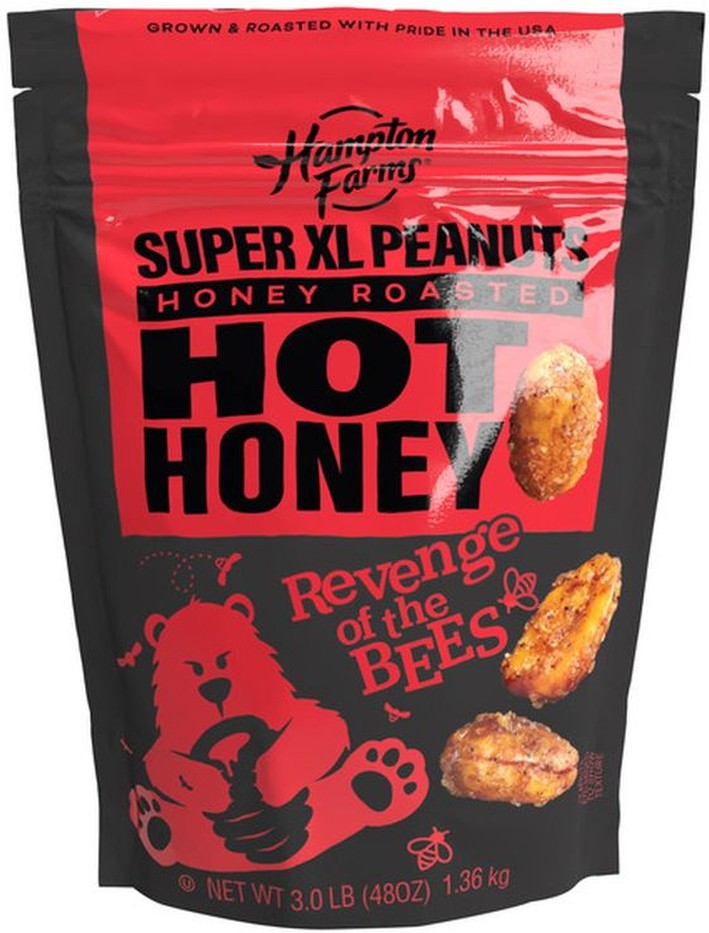 Super XL Roasted Peanuts, Hot Honey, 48 oz