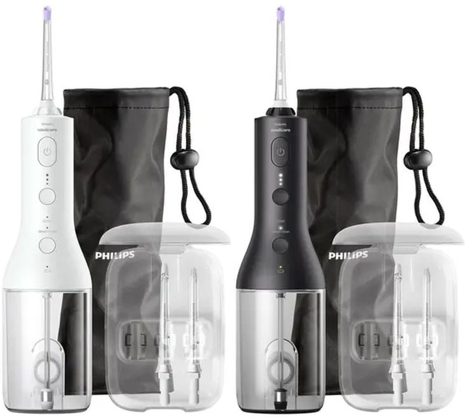 Cordless Rechargeable Power Water Flosser, 2-pack