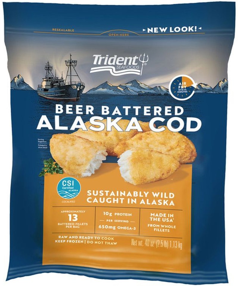 Wild Alaskan Beer Battered Cod, 2.5 lbs