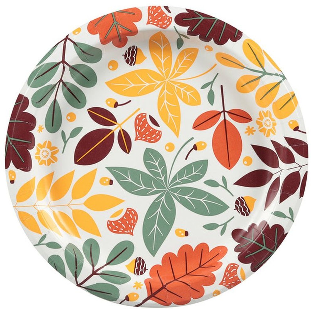 Fall Plate, 10", 100-count