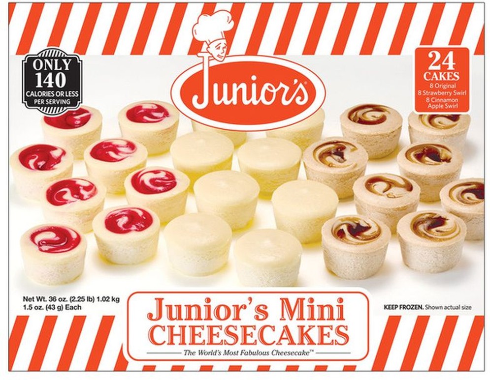 Mini Cheesecakes, Variety Pack, 1.5 oz, 24-count