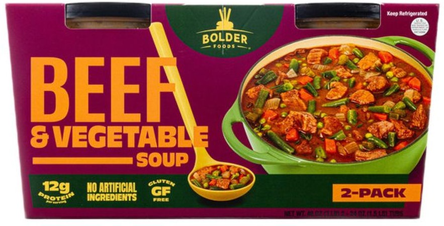 Beef & Vegetable Soup, 2-count, 24-oz