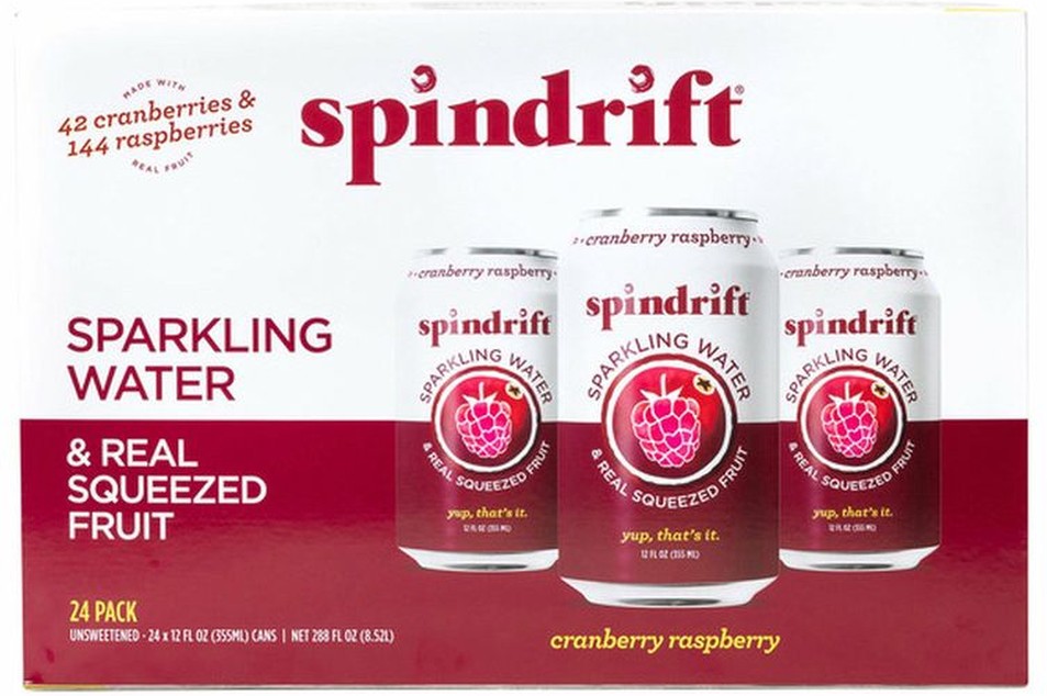 Sparkling Cranberry Raspberry, 12 fl oz, 24-count