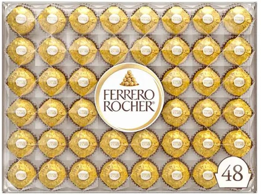 Rocher, Milk Chocolate Hazelnut Candy, 21.2 oz, 48 Count