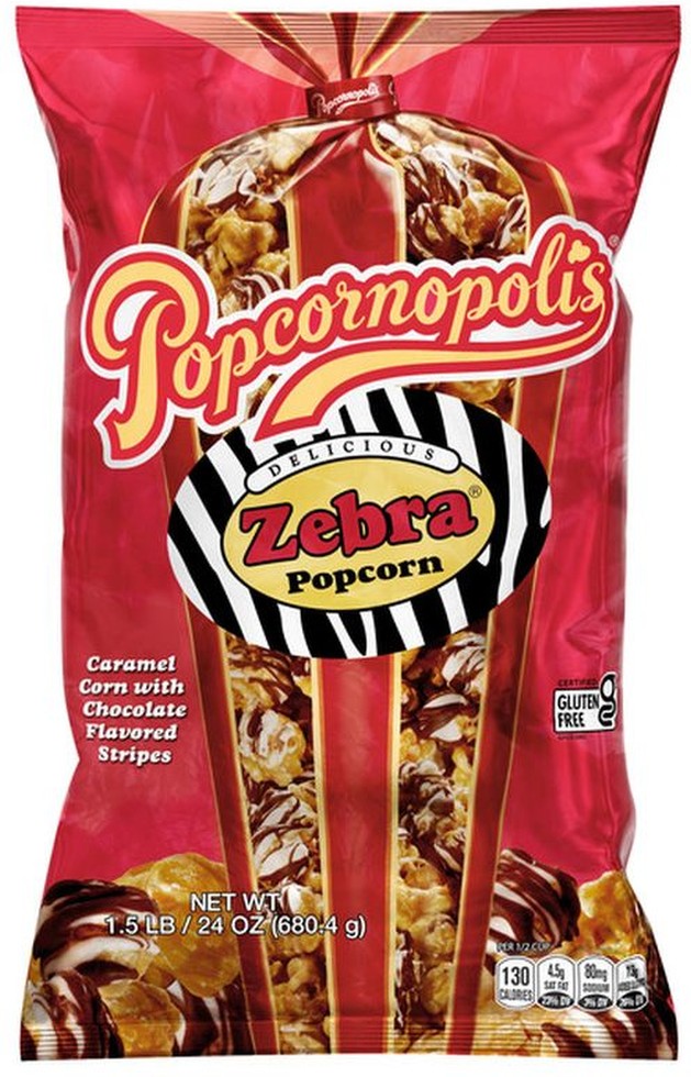 Zebra Popcorn, 24 oz