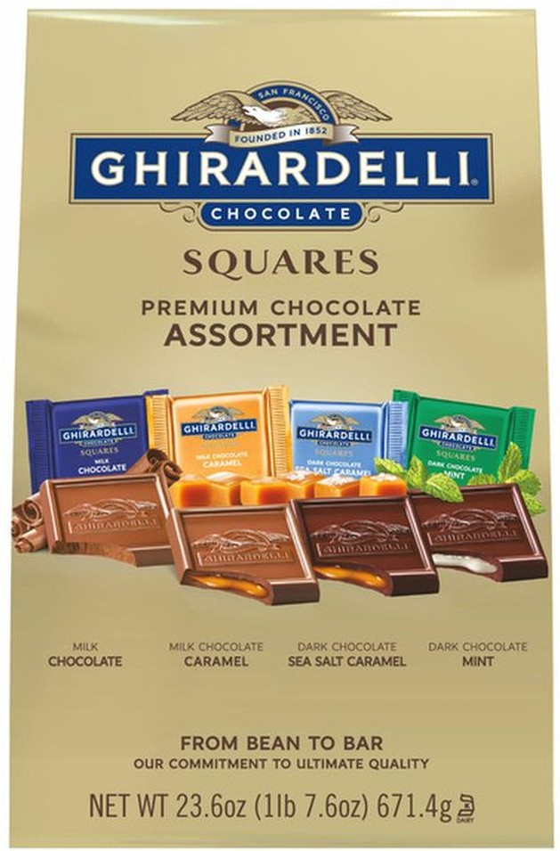 Premium Chocolate Squares Assortment, 23.6 oz bag