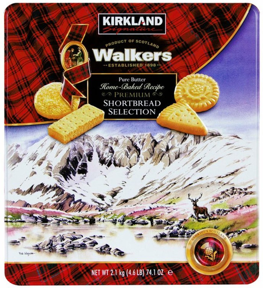 Walkers Premium Shortbread Selection, 4.6 lbs