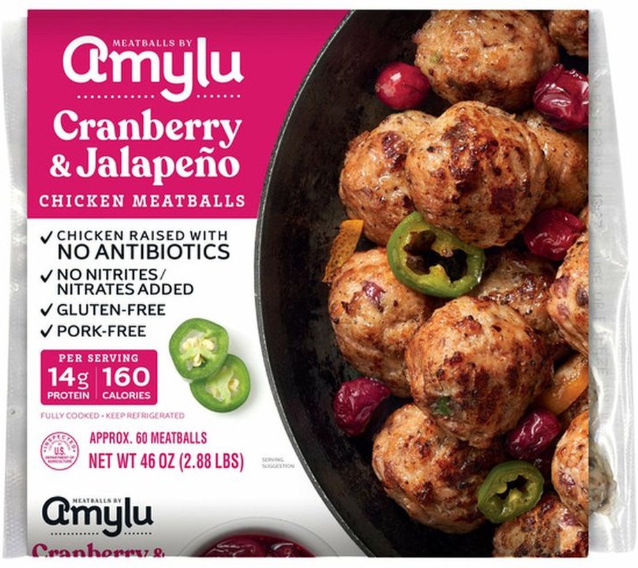 Chicken Meatballs, Cranberry & Jalapeno, 46 oz