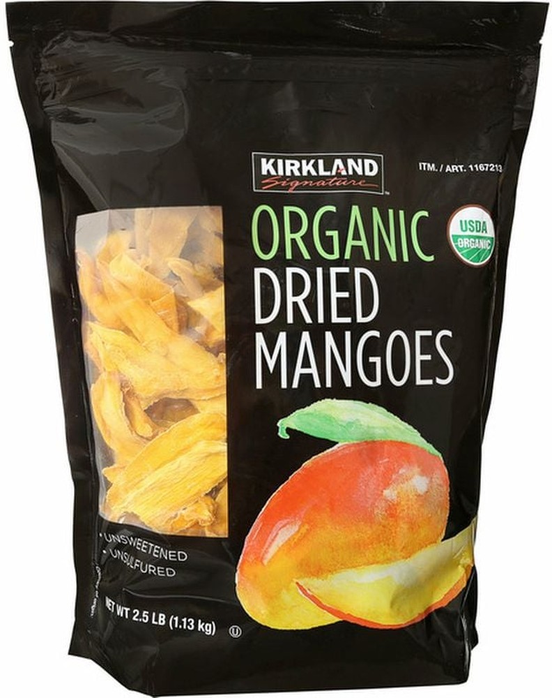 Organic Dried Mangoes, 2.5 lbs