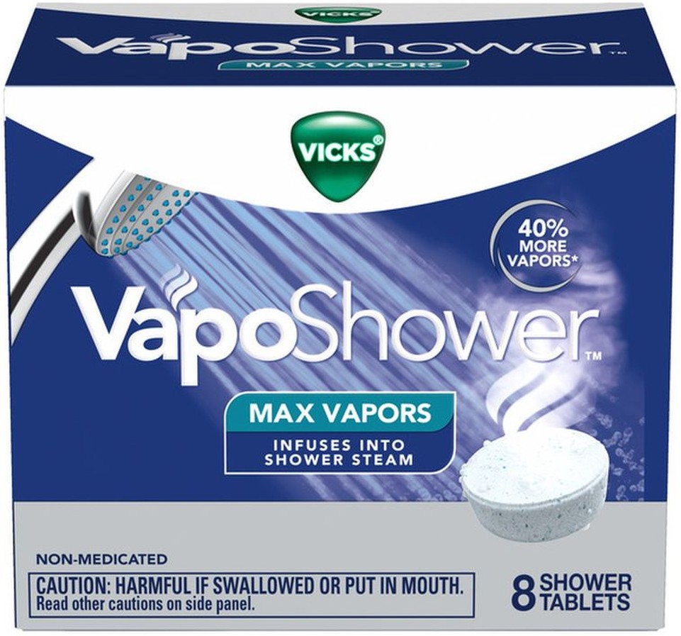 VapoShower Max Vapors, 8 Shower Tablets