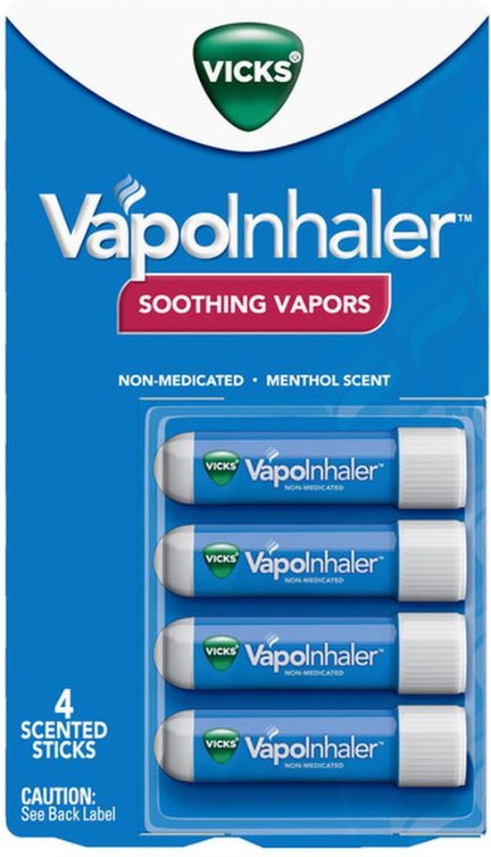 VapoInhaler Soothing Vapors, 4 Scented Sticks