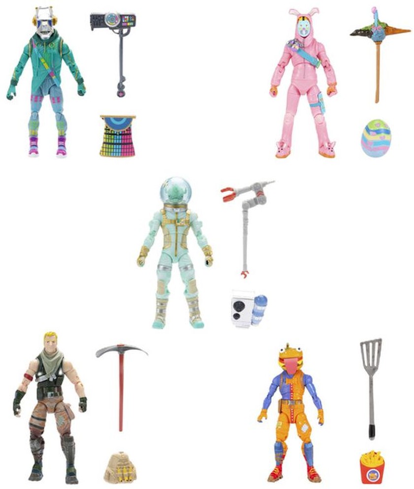 Legendary Series 6", 5 Figure Pack with 6 Virtual Item Codes