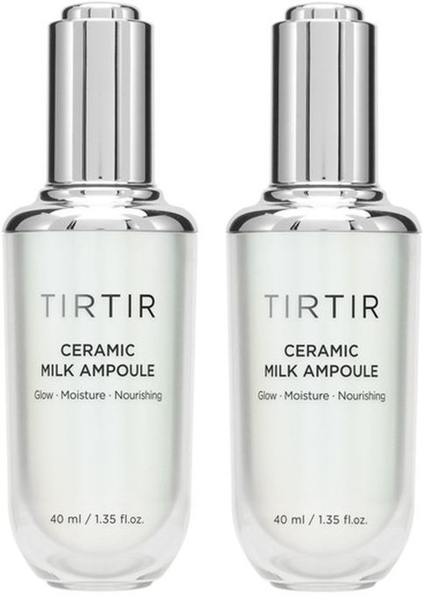 Ceramic Milk Ampoule 1.35 fl oz, 2-pack