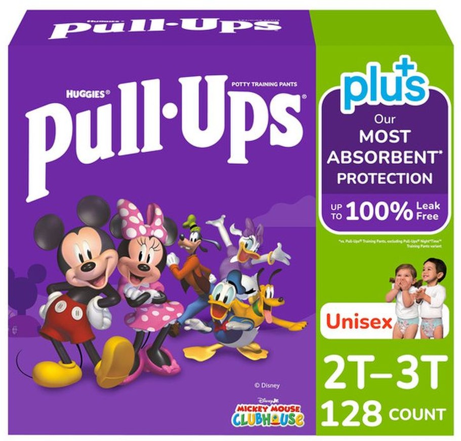 Pull-Ups Plus Training Pants Unisex, 2T - 3T