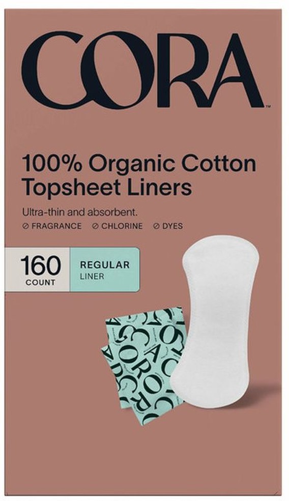 100% Organic Cotton Topsheet Liners, 160-count