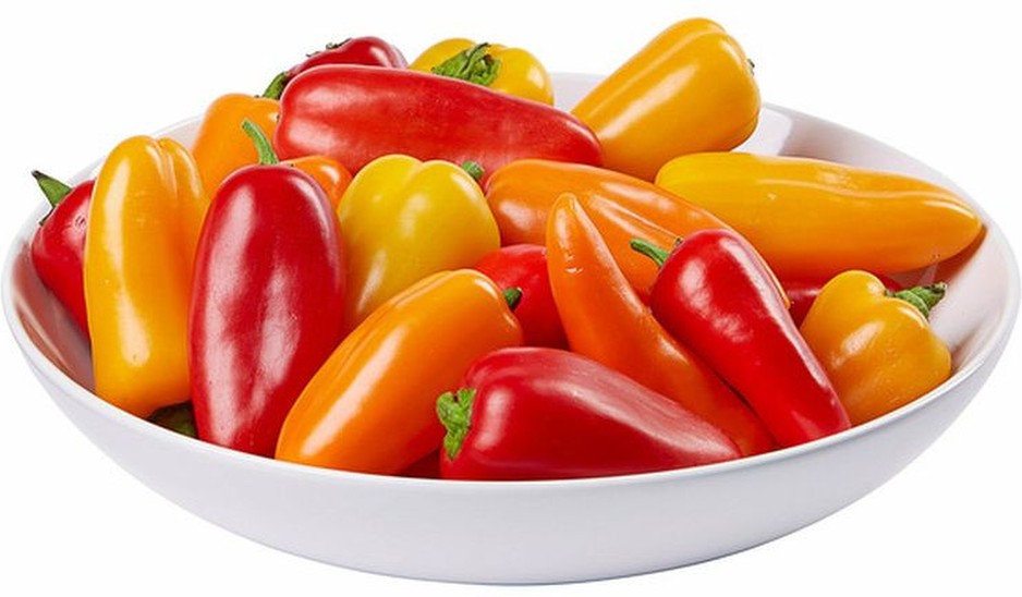Seedless Mini Peppers, 1.5 lbs