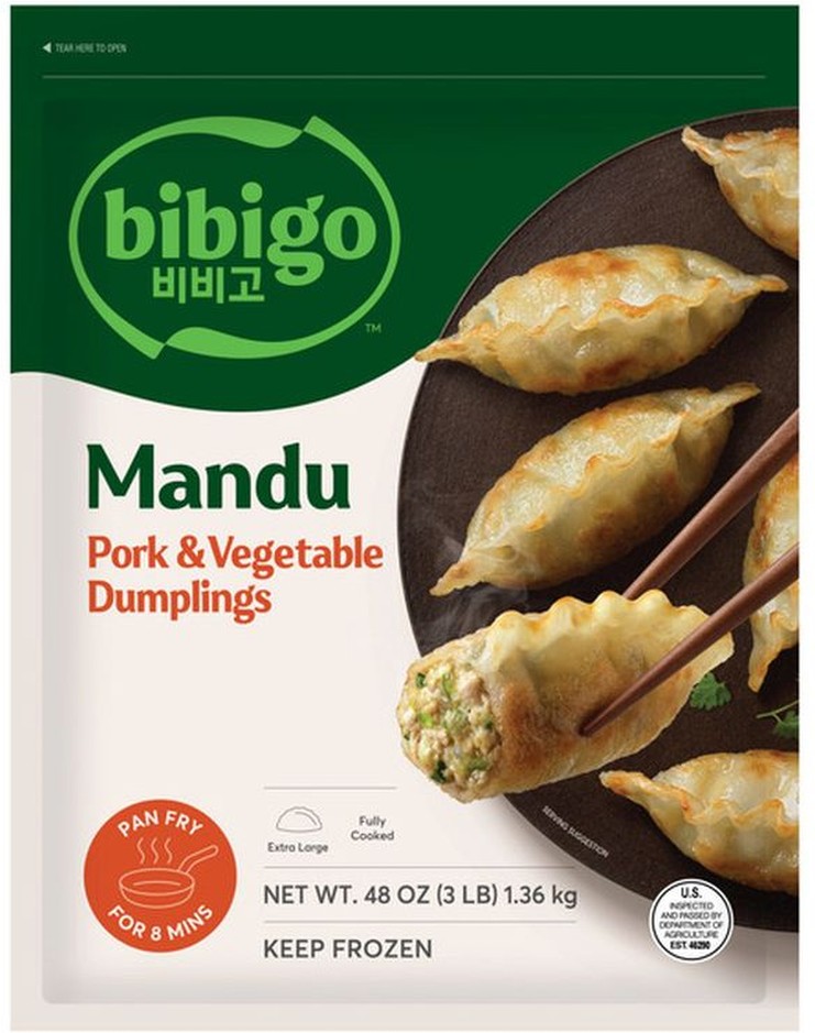 Mandu Pork and Vegetable Dumplings, 48 oz