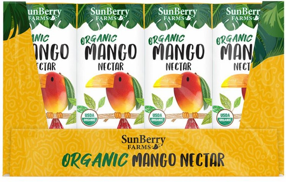 Organic Mango Nectar, 6.75 fl oz, 32-count