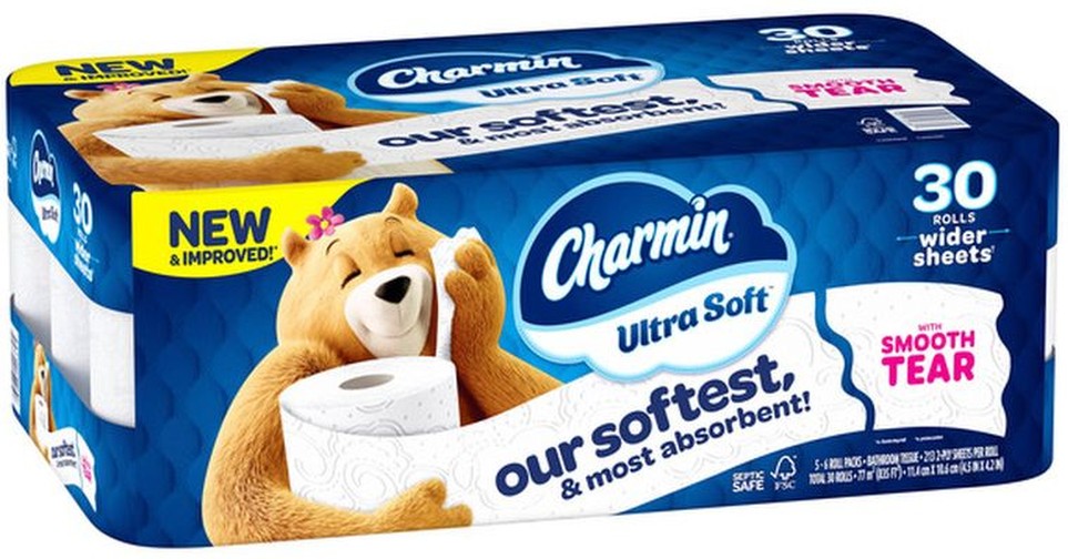 Ultra Soft Bath Tissue, 2-Ply, 213 Sheets, 30 Rolls
