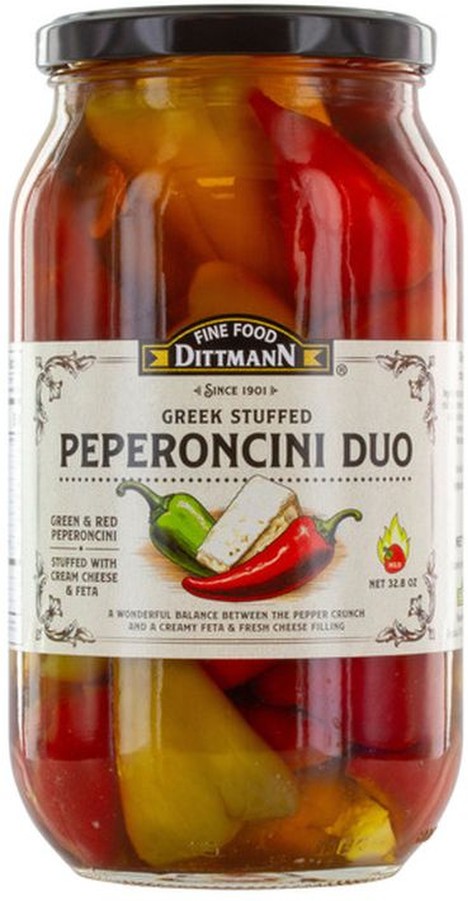Stuffed Peperoncini Duo, 32.8 oz