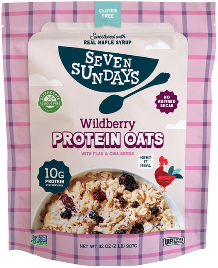 Wild Berry Protein Oats, 32 oz