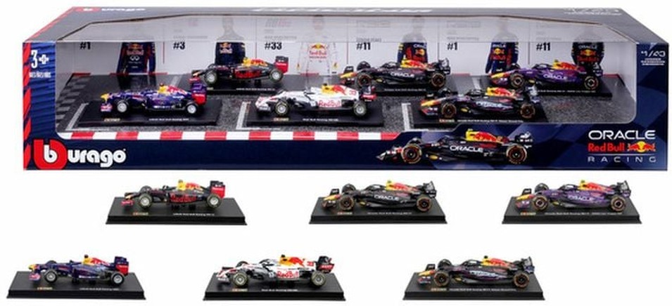 1:43 Formula Racing Die-cast Model 6-pack, Assorted Designs